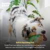 image:imageHuxley amp Kent Funny Dog Toy wSqueaker  Holiday Power Plush Squeaky Dog Toys for Small Medium amp Large Dogs  Soft Stuffed Animal for Indoor Play amp Fetch  Let It Snow Merlot LargeLit Donut