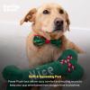 image:imageHuxley amp Kent Funny Dog Toy wSqueaker  Holiday Power Plush Squeaky Dog Toys for Small Medium amp Large Dogs  Soft Stuffed Animal for Indoor Play amp Fetch  Naughty Nice Bone SmallNaughty Nice Bone