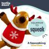 image:imageHuxley amp Kent Funny Dog Toy wSqueaker  Holiday Power Plush Squeaky Dog Toys for Small Medium amp Large Dogs  Soft Stuffed Animal for Indoor Play amp Fetch  Fireball Dragon SmallRocky Reindeer