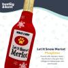image:imageHuxley amp Kent Funny Dog Toy wSqueaker  Holiday Power Plush Squeaky Dog Toys for Small Medium amp Large Dogs  Soft Stuffed Animal for Indoor Play amp Fetch  Let It Snow Merlot LargeLet It Snow Merlot