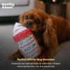 image:imageHuxley amp Kent Funny Dog Toy wSqueaker  Holiday Power Plush Squeaky Dog Toys for Small Medium amp Large Dogs  Soft Stuffed Animal for Indoor Play amp Fetch  Let It Snow Merlot LargeLatte My Way