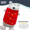 image:imageHuxley amp Kent Funny Dog Toy wSqueaker  Holiday Power Plush Squeaky Dog Toys for Small Medium amp Large Dogs  Soft Stuffed Animal for Indoor Play amp Fetch  Fireball Dragon SmallDeck the Bear
