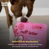 image:imageHuxley amp Kent Interactive Funny Dog Toy wSqueaker  Holiday Power Plush Treat Hiding Toy  Cute and Funny Soft Puzzle for Small amp Large Dogs  Seek n Treat Prickly amp Bright Pawt One SizeRuff Letter