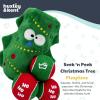 image:imageHuxley amp Kent Interactive Funny Dog Toy wSqueaker  Holiday Power Plush Treat Hiding Toy  Cute and Funny Soft Puzzle for Small amp Large Dogs  Seek n Treat Prickly amp Bright Pawt One SizeChristmas Tree