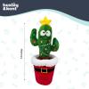 image:imageHuxley amp Kent Interactive Funny Dog Toy wSqueaker  Holiday Power Plush Treat Hiding Toy  Cute and Funny Soft Puzzle for Small amp Large Dogs  Seek n Treat Prickly amp Bright Pawt One SizePrickly  Bright Pawt
