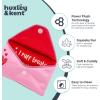 image:imageHuxley amp Kent Interactive Funny Dog Toy wSqueaker  Holiday Power Plush Treat Hiding Toy  Cute and Funny Soft Puzzle for Small amp Large Dogs  Seek n Treat Prickly amp Bright Pawt One SizeRuff Letter
