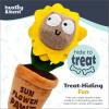 image:imageHuxley amp Kent Interactive Funny Dog Toy wSqueaker  Holiday Power Plush Treat Hiding Toy  Cute and Funny Soft Puzzle for Small amp Large Dogs  Seek n Treat Prickly amp Bright Pawt One SizeSunflower Pawt