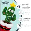 image:imageHuxley amp Kent Interactive Funny Dog Toy wSqueaker  Holiday Power Plush Treat Hiding Toy  Cute and Funny Soft Puzzle for Small amp Large Dogs  Seek n Treat Prickly amp Bright Pawt One SizePrickly  Bright Pawt