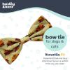 image:imageHuxley amp Kent Pet Bow Tie for Dogs amp Cats  Thanksgving Fall Adjustable Hook amp Loop Collar Accessory  Cute amp Comfortable for Holidays amp Celebrations  What Me Worry Turkey LargeWhat  Me Worry