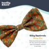 image:imageHuxley amp Kent Pet Bow Tie for Dogs amp Cats  Thanksgving Fall Adjustable Hook amp Loop Collar Accessory  Cute amp Comfortable for Holidays amp Celebrations  What Me Worry Turkey LargeSilly Squirrels