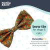 image:imageHuxley amp Kent Pet Bow Tie for Dogs amp Cats  Thanksgving Fall Adjustable Hook amp Loop Collar Accessory  Cute amp Comfortable for Holidays amp Celebrations  What Me Worry Turkey LargeSilly Squirrels