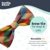 image:imageHuxley amp Kent Pet Bow Tie for Dogs amp Cats  Thanksgving Fall Adjustable Hook amp Loop Collar Accessory  Cute amp Comfortable for Holidays amp Celebrations  What Me Worry Turkey LargeFall Check
