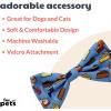 image:imageHuxley amp Kent Pet Bow Tie for Dogs amp Cats  Thanksgving Fall Adjustable Hook amp Loop Collar Accessory  Cute amp Comfortable for Holidays amp Celebrations  What Me Worry Turkey LargeI Only Have Pies for You