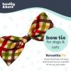 image:imageHuxley amp Kent Pet Bow Tie for Dogs amp Cats  Thanksgving Fall Adjustable Hook amp Loop Collar Accessory  Cute amp Comfortable for Holidays amp Celebrations  What Me Worry Turkey LargeHarvest Check