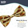 image:imageHuxley amp Kent Pet Bow Tie for Dogs amp Cats  Thanksgving Fall Adjustable Hook amp Loop Collar Accessory  Cute amp Comfortable for Holidays amp Celebrations  What Me Worry Turkey LargeWhat  Me Worry