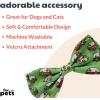 image:imageHuxley amp Kent Pet Bow Tie for Dogs amp Cats  Thanksgving Fall Adjustable Hook amp Loop Collar Accessory  Cute amp Comfortable for Holidays amp Celebrations  What Me Worry Turkey LargeHappy Camper