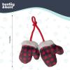 image:imageHuxley amp Kent Plush Cat Toy  Holiday Interactive Catnip Toy for Cats amp Kittens  Soft with Crinkle amp Catnip  Fun Indoor Play  Dilly ClausMittens for Kittens