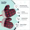 image:imageHuxley amp Kent Plush Cat Toy  Holiday Interactive Catnip Toy for Cats amp Kittens  Soft with Crinkle amp Catnip  Fun Indoor Play  Dilly ClausMittens for Kittens