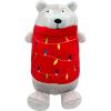 image:imageHuxley amp Kent Funny Dog Toy wSqueaker  Holiday Power Plush Squeaky Dog Toys for Small Medium amp Large Dogs  Soft Stuffed Animal for Indoor Play amp Fetch  Fireball Dragon SmallDeck the Bear
