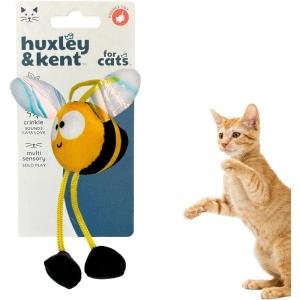 image:imageHuxley amp Kent Chirpy Plush Cat Toy  Holiday Interactive Catnip Toy with Touch Activated Sounds  Soft with Crinkle amp Catnip  Fun Indoor Play  Holiday Bird ChirpyBumble Bee