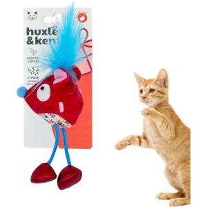 image:imageHuxley amp Kent Chirpy Plush Cat Toy  Holiday Interactive Catnip Toy with Touch Activated Sounds  Soft with Crinkle amp Catnip  Fun Indoor Play  Holiday Bird ChirpyCheerful Mouse