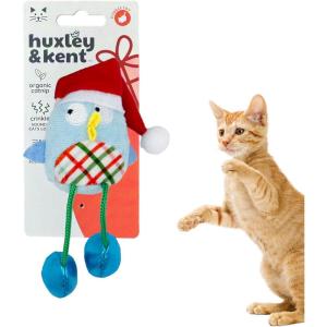 image:imageHuxley amp Kent Chirpy Plush Cat Toy  Holiday Interactive Catnip Toy with Touch Activated Sounds  Soft with Crinkle amp Catnip  Fun Indoor Play  Holiday Bird ChirpyHoliday Bird