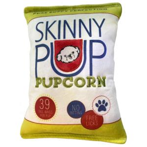 image:imageHuxley amp Kent Funny Dog Toy wSqueaker  Holiday Power Plush Squeaky Dog Toys for Small Dogs  Durable Small Stuffed Animal for Indoor Play amp Fetch  Tiny Tuff Latte My WaySkinny Pup