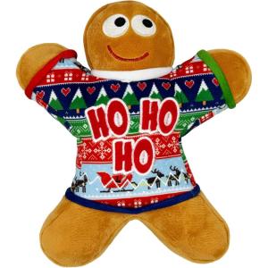 image:imageHuxley amp Kent Funny Dog Toy wSqueaker  Holiday Power Plush Squeaky Dog Toys for Small Medium amp Large Dogs  Soft Stuffed Animal for Indoor Play amp Fetch  Fireball Dragon SmallUgly Sweater GMan