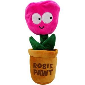 image:imageHuxley amp Kent Interactive Funny Dog Toy wSqueaker  Holiday Power Plush Treat Hiding Toy  Cute and Funny Soft Puzzle for Small amp Large Dogs  Seek n Treat Prickly amp Bright Pawt One SizeRosie Pawt
