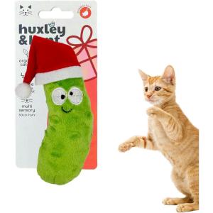 image:imageHuxley amp Kent Plush Cat Toy  Holiday Interactive Catnip Toy for Cats amp Kittens  Soft with Crinkle amp Catnip  Fun Indoor Play  Dilly ClausDilly Claus