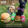 image:imageHuxley amp Kent Funny Dog Toy wSqueaker  Power Plush Squeaky Dog Toys for Small Medium amp Large Dogs  Soft Stuffed Animal for Indoor Play amp Fetch  Farties LargeLarge