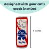 image:imageHuxley amp Kent Kicker Plush Cat Toy  Interactive Catnip Toy for Cats amp Kittens  Soft Canvas for Kicking amp Batting  Fun Indoor Play  Purrrties KickerCats Blue Ribbon