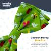 image:imageHuxley amp Kent Pet Bow Tie for Dogs amp Cats  Adjustable Hook amp Loop Collar Accessory  Cute amp Comfortable for Holidays amp Celebrations  Lime Madras SmallGarden Party