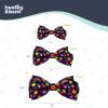 image:imageHuxley amp Kent Pet Bow Tie for Dogs amp Cats  Adjustable Hook amp Loop Collar Accessory  Cute amp Comfortable for Holidays amp Celebrations  Lime Madras SmallSummer Icons