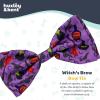 image:imageHuxley amp Kent Pet Bow Tie for Dogs amp Cats  Halloween Adjustable Hook amp Loop Collar Accessory  Cute amp Comfortable for Holidays amp Celebrations  Witchs Brew LargeWitchs Brew