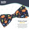 image:imageHuxley amp Kent Pet Bow Tie for Dogs amp Cats  Halloween Adjustable Hook amp Loop Collar Accessory  Cute amp Comfortable for Holidays amp Celebrations  PlaidOLantern SmallTrick or Treat
