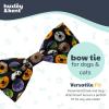 image:imageHuxley amp Kent Pet Bow Tie for Dogs amp Cats  Halloween Adjustable Hook amp Loop Collar Accessory  Cute amp Comfortable for Holidays amp Celebrations  Witchs Brew LargeHalloween Donuts