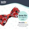 image:imageHuxley amp Kent Pet Bow Tie for Dogs amp Cats  Halloween Adjustable Hook amp Loop Collar Accessory  Cute amp Comfortable for Holidays amp Celebrations  PlaidOLantern SmallGhostbusters
