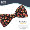 image:imageHuxley amp Kent Pet Bow Tie for Dogs amp Cats  Halloween Adjustable Hook amp Loop Collar Accessory  Cute amp Comfortable for Holidays amp Celebrations  PlaidOLantern SmallCandy Corn