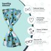 image:imageHuxley amp Kent Pet Bow Tie for Dogs amp Cats  Spring Easter Adjustable Hook amp Loop Collar Accessory  Cute amp Comfortable for Holidays amp Celebrations  Funny Bunny SmallBusy Bees