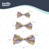 image:imageHuxley amp Kent Pet Bow Tie for Dogs amp Cats  Spring Easter Adjustable Hook amp Loop Collar Accessory  Cute amp Comfortable for Holidays amp Celebrations  Funny Bunny SmallLavender Lemon