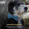 image:imageHuxley amp Kent Pet Bow Tie for Dogs amp Cats  Spring Easter Adjustable Hook amp Loop Collar Accessory  Cute amp Comfortable for Holidays amp Celebrations  Funny Bunny SmallFlamingo