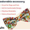 image:imageHuxley amp Kent Pet Bow Tie for Dogs amp Cats  Spring Easter Adjustable Hook amp Loop Collar Accessory  Cute amp Comfortable for Holidays amp Celebrations  Funny Bunny SmallFresh Donuts