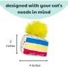 image:imageHuxley amp Kent Plush Cat Toy  Interactive Catnip Toy for Cats amp Kittens  Soft with Crinkle amp Catnip  Fun Indoor Play  Im Sweet LollipopMeh A Wish Cake