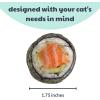 image:imageHuxley amp Kent Plush Cat Toy  Interactive Catnip Toy for Cats amp Kittens  Soft with Crinkle amp Catnip  Fun Indoor Play  Im Sweet LollipopSushi