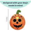 image:imageHuxley amp Kent for Dogs  Sugar Skull Pumpkin  Halloween Power Plush Dog Toy with Squeaker  Funny Dog Toy Gift  Fun Durable and Safe  HampK Squeaky Dog ToysOne Size