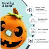 image:imageHuxley amp Kent for Dogs  Sugar Skull Pumpkin  Halloween Power Plush Dog Toy with Squeaker  Funny Dog Toy Gift  Fun Durable and Safe  HampK Squeaky Dog ToysOne Size