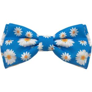 image:imageHuxley amp Kent Pet Bow Tie for Dogs amp Cats  Adjustable Hook amp Loop Collar Accessory  Cute amp Comfortable for Holidays amp Celebrations  Lime Madras SmallFlower Child