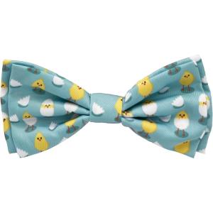 image:imageHuxley amp Kent Pet Bow Tie for Dogs amp Cats  Adjustable Hook amp Loop Collar Accessory  Cute amp Comfortable for Holidays amp Celebrations  Lime Madras SmallChicks  Eggs