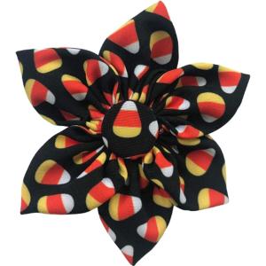 image:imageHuxley amp Kent Pet Pinwheel Bow for Dogs amp Cats  Halloween Adjustable Hook amp Loop Collar Accessory  Cute amp Comfortable for Holidays amp Celebrations  Candy Corn SmallCandy Corn